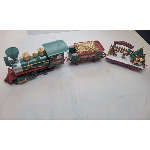 Scientific Toys 6 Train Cars Replacement Expansions Locomotive Caroling Caboose - Picture 2 of 16